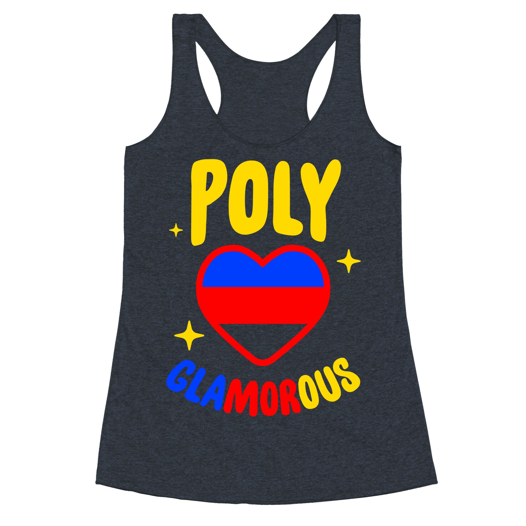 Poly Glamorous Racerback Tank